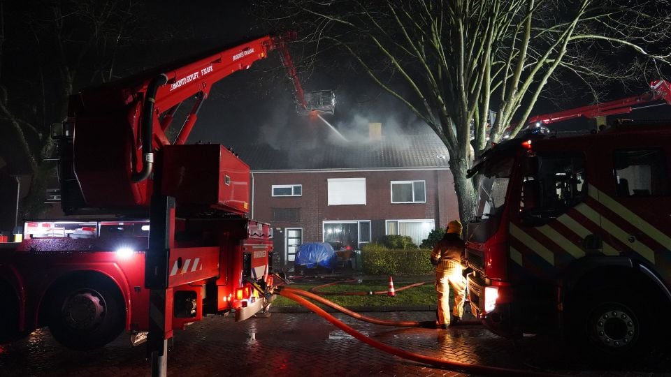 Brand in huis Oudenbosch