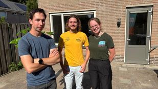 Danïel Jansen, Mika de Haan en Charlene Schreuder