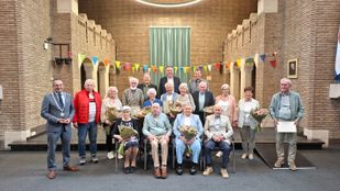 Jubilerende echtparen Woensdrecht