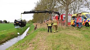 Bestuurder omgekomen bij ongeval in Langeweg
