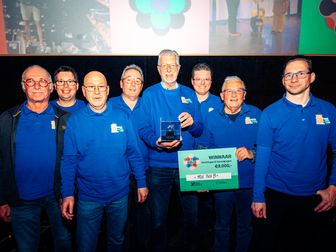 De categorie verenigingen en stichtingen werd gewonnen door MSV Post B (foto: Quinn Broers)