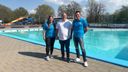 Van links naar rechts Kayleigh Kattevilder, Stefan van der Pluijm en Geerd-Jan Bouwer (Foto: ZuidWest Update)