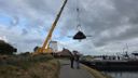 8,5 ton zware molenkap zweeft boven Stavenisse: &#8216;De skyline van Stavenisse is weer compleet&#8217;