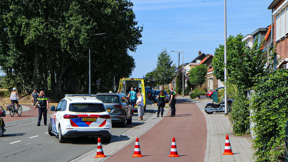 Fietser gewond bij ongeval op Halsterseweg in Halsteren