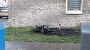 scooter brand politie brandweer bergen op zoom ericalaan