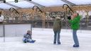 Volop schaatsplezier op Grote Markt van Bergen op Zoom: &#8216;Ik kom zeker vaker terug hier&#8217;