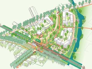 Zevenbergen-Oost Stationshart