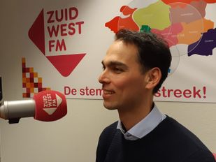 Michael Yap in het Fractiehuis op ZuidWest FM