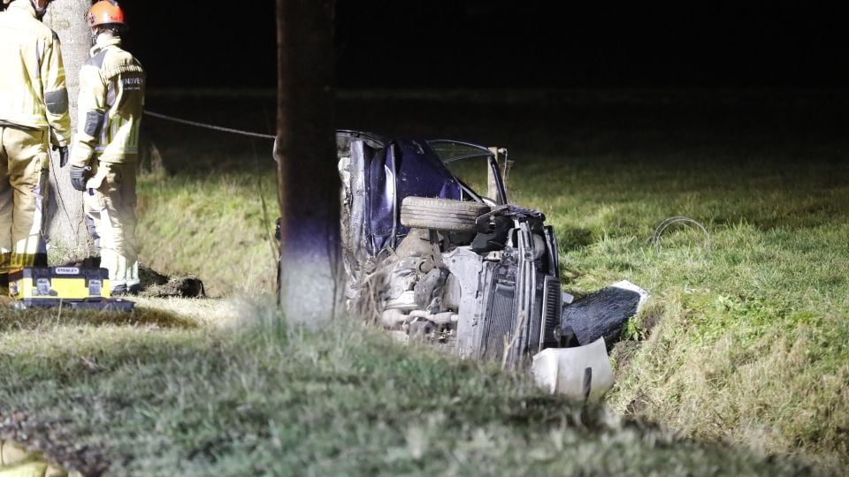 Ongeval Nispen Roosendaal auto