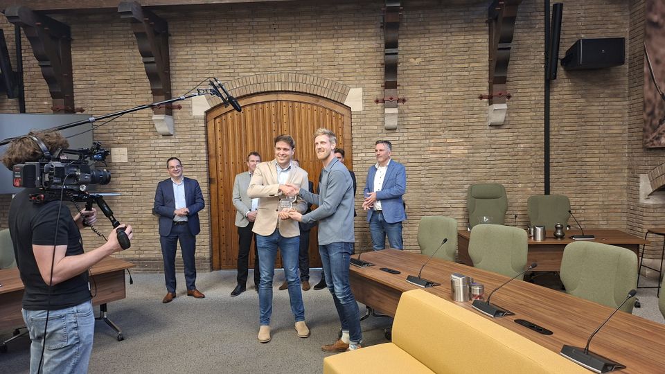 Thierry de Heer waterstofwethouder van het jaar