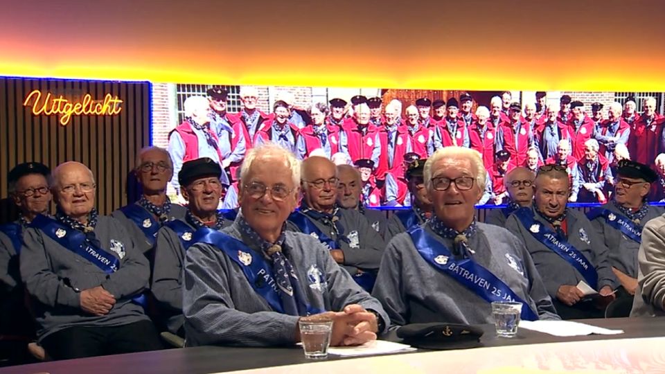 Shantykoor de Batraven uit Bergen op Zoom laat al 25 jaar het zeemanslied horen