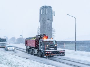 sneeuw glad zeeland sint philipsland nieuws
