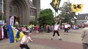 Reuzen, vendeliers en muziek in eerste processie van Steenbergen