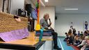Jacques Vriens is boegbeeld voor leerlingen basisschool De Heiberg