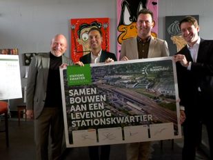 Ondertekenmoment Spoorzone Roosendaal