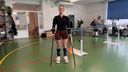 Isa de Jongh loopt mee met de Wings for Life World Run in Breda