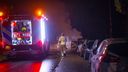 Drie auto&#8217;s in brand in Bergen op Zoom, een ervan volledig op in vlammen