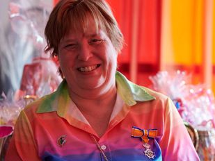 Lintje voor Tiny van Rijsbergen