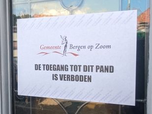Drugspand gesloten in Bergen op Zoom