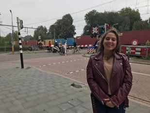 Naima El Azzouzi, raadslid GroenLinks Roosendaal (Foto: ZuidWest Update)