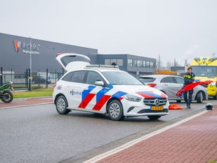 ongeval lesmotor Conradweg