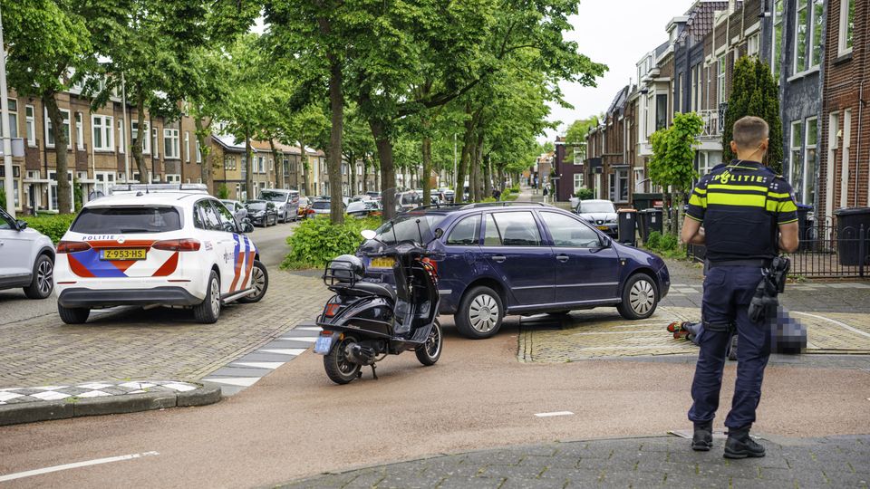 Ongeval op kruising Wouwsestraatweg en Parallelweg in Bergen op Zoom