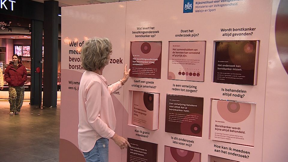 Keuzewand brengt gesprek over bevolkingsonderzoek borstkanker naar Bergen op Zoom