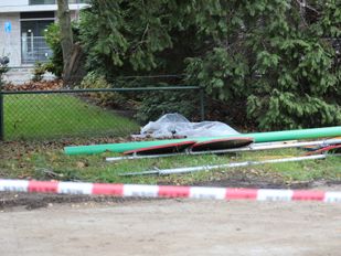 Explosief Erasmuslaan Bergen op Zoom