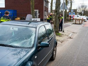 ongeluk fietser automobilist sprundel Vosdonkseweg