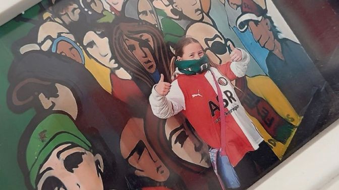 Van jongs af aan bezoekt Zera Feyenoord.