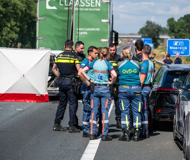 Slachtoffer overleden na ernstig ongeluk op A17