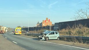 Ongeval A58 Roosendaal