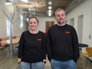 Emily van Hoepen en Ferry Wesdijk van Youth for Christ Brabantse Wal