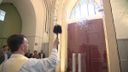 Tochtportaal geopend in Gertrudiskerk Bergen op Zoom