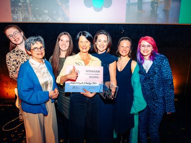 De prijs voor professionele makers werd gewonnen door Raquel de la Fuente & Monique Raat (foto: Quinn Broers)