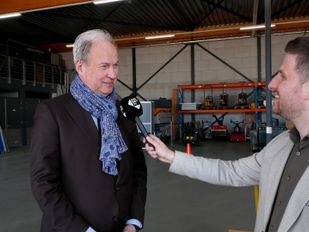 Burgemeester Anne Mulder van de gemeente Halderberge