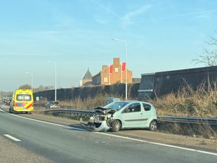 Ongeval A58 Roosendaal