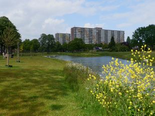 Het vernieuwde Vijverberg park (foto: ZuidWest Update)