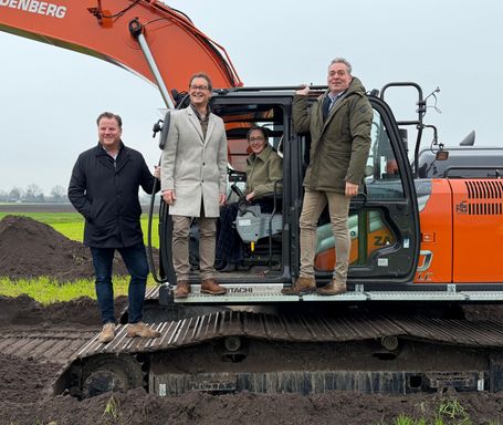 De werkzaamheden voor de nieuwe wijk Bosvenne zijn gestart.