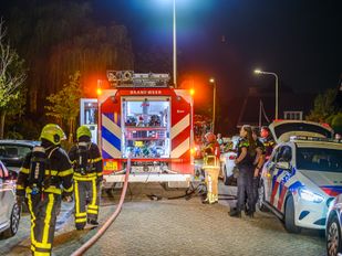 Woningbrand in Rijsbergen: man gewond naar ziekenhuis