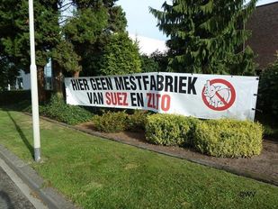 Spandoek geen mestfabriek