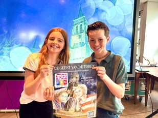 De twee vrienden moesten voor hun vrienden geheim houden dat ze de hoofdrol hadden gekregen