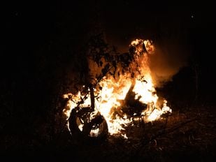 Scooter brand Bergen op Zoom