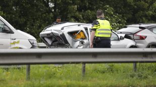 ongeval A17 bij Roosendaal