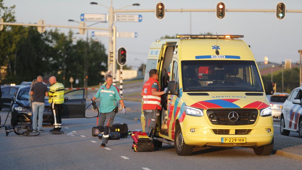 fietser gewond Roosendaal