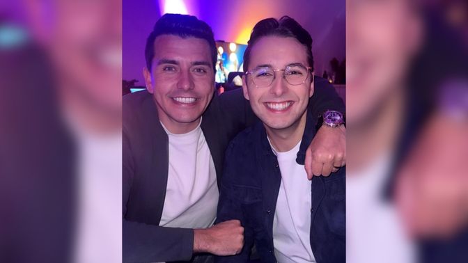 Jan Smit samen met Christiaan Bauer