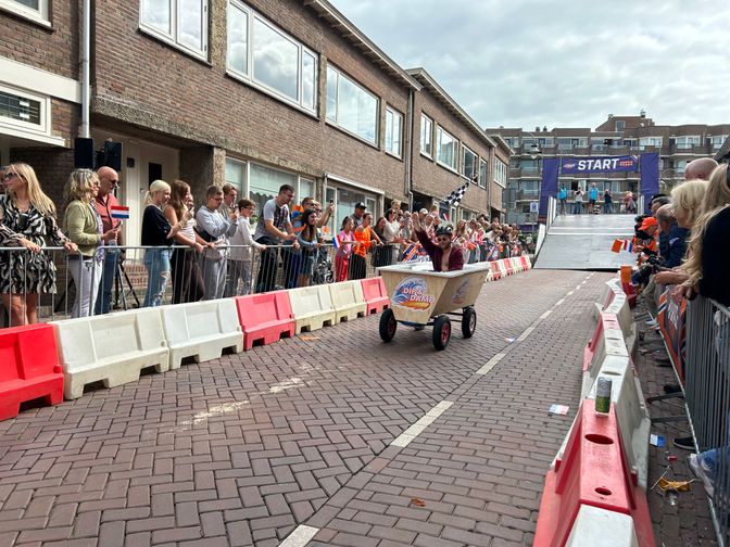 De zeepkistenrace was de start van het Racefestival.