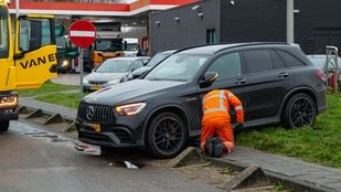 ongeval A58 tankstation Bergen op Zoom Roosendaal