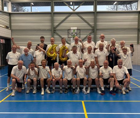 De mannen van de mannengym in Roosendaal (Foto: ZuidWest Update)