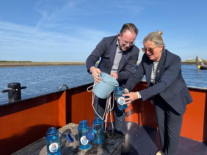 Patrick van der Wens en Hilde Moerland